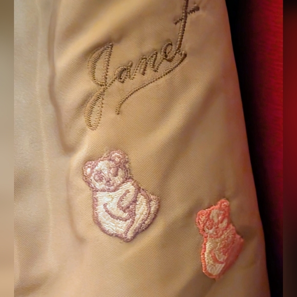 Taking offers ! Was 10k Vintage Mink & Fitch w/Brown Herringbone & circles '80's - Picture 6 of 7